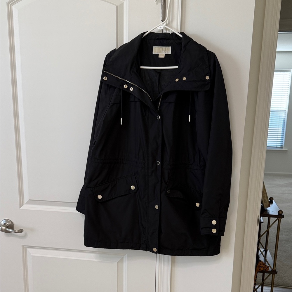 Michael Kors Black Utility Jacket